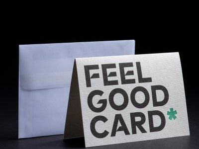 Klappkarte "FEEL GOOD CARD"
